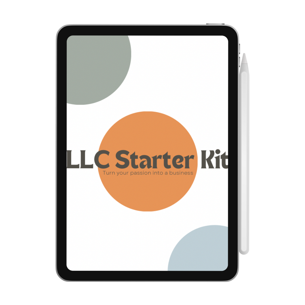 LLC Starter Kit *PRICE FOR ONLY 24 HOURS*