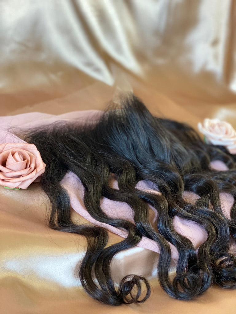 HD Lace | Frontal | 13x4 | RAW Indian Wavy